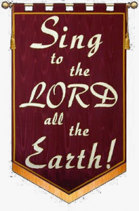 sing to the lord