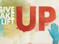 Give up, take up, lift up