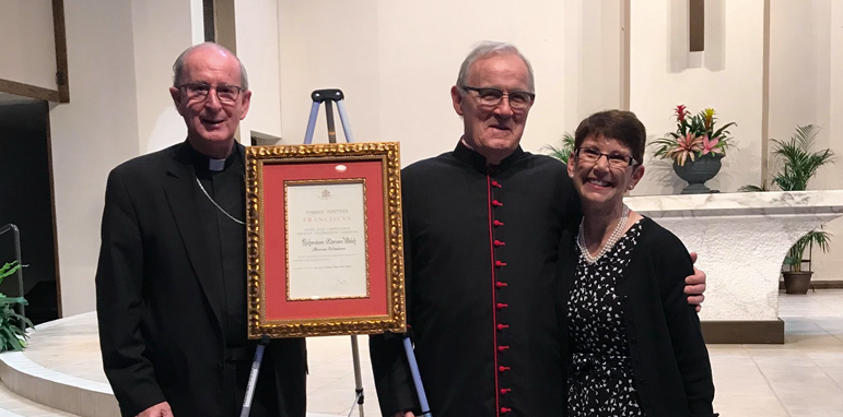 Congratulations Monsignor Walsh!