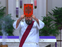What is our role as participants at Mass during the Liturgy of the Word?