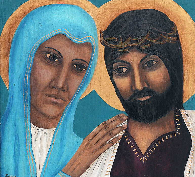 The 4th Station: Jesus Meets His Mother