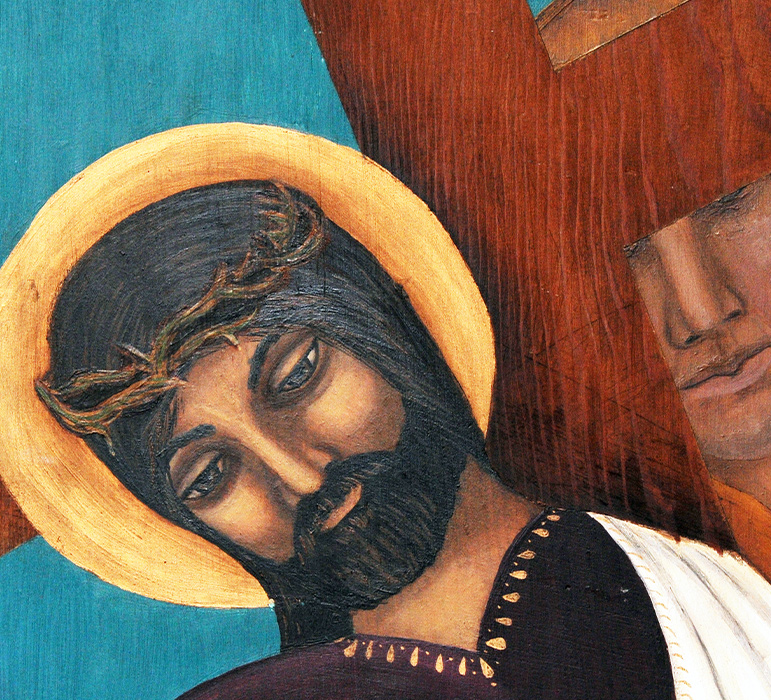 ✙ 7th Station of the Cross: Christ falls for the second time – Lo & Behold