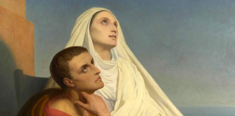 St. Monica and St. Augustine