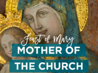 Memorial of the Blessed Virgin Mary, Mother of the Church